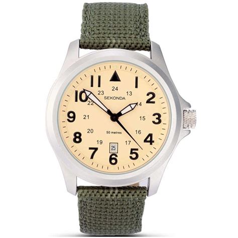 sekonda military watch